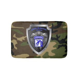 XVIII Airborne Corps Veteran Badematte