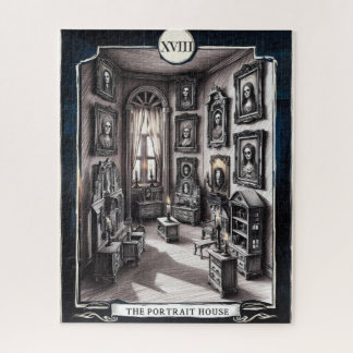 XVIII Das Portraithaus - Stillschweigen, Tarot Puzzle