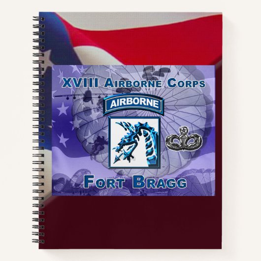 XVIII Im Flugzeug Corps-Geschenk Notizblock (Vorderseite)