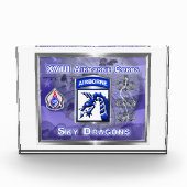 XVIII Im Flugzeug Corps Sky Dragons Custom Fotoblock (Vorderseite)