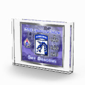 XVIII Im Flugzeug Corps Sky Dragons Custom Fotoblock (Rechts)