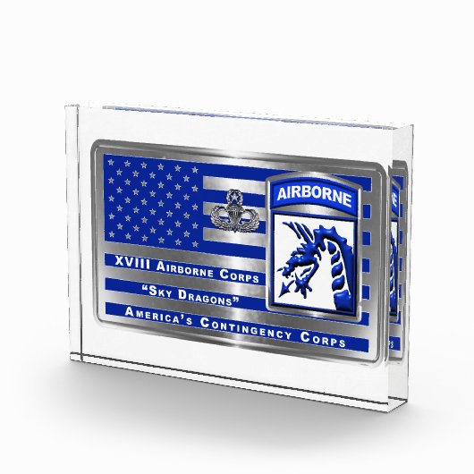 XVIII Im Flugzeug Corps Sky Dragons Fotoblock (Rechts)