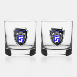 XVIII IM FLUGZEUG CORPS WHISKYGLAS
