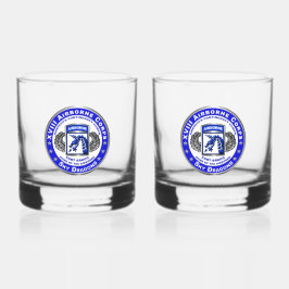 XVIII IM FLUGZEUG CORPS WHISKYGLAS