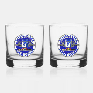 XVIII IM FLUGZEUG CORPS-Wüstensturm Whiskyglas