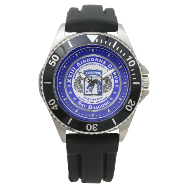 XVIII Im Flugzeug Korps Armbanduhr (Vorderseite)
