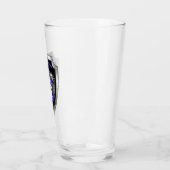 XVIII Im Flugzeug Korps Glas (Links)