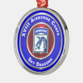 XVIII Im Flugzeug Korps Sake Weihnachten Ornament Aus Metall (Links)