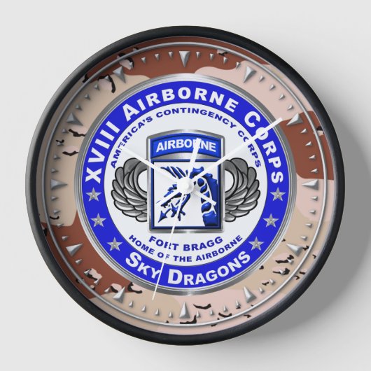 XVIII Im Flugzeug Korps Uhr (Vorderseite)