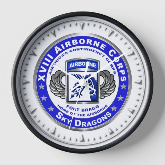 XVIII Im Flugzeug Korps Uhr (Vorderseite)