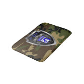 XVIII Im Flugzeug Korps Veteran Badematte (Schrägansicht)