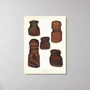 XVIII Steinwerkzeuge, New Mexiko Leinwanddruck