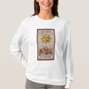 XVIIII Le Soleil, französische Tarotkarte des Sun T-Shirt