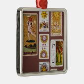 XVIIII The Sun Silbernes Ornament (Rechts)