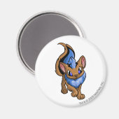 Xweetok Blue Magnet (Vorderseite/Rückseite)
