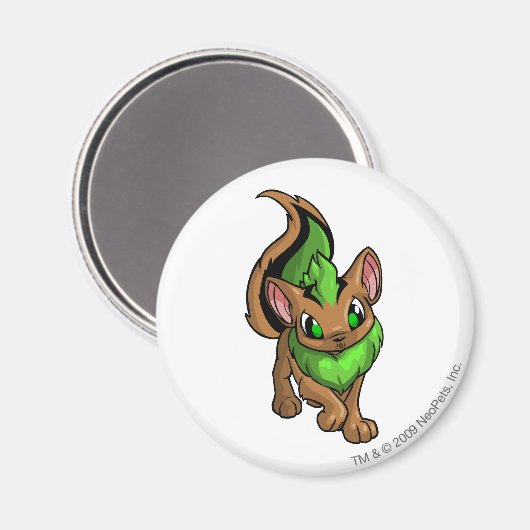 Xweetok Green Magnet (Vorderseite/Rückseite)