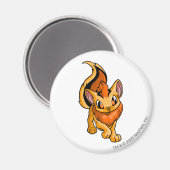 Xweetok Orange Magnet (Vorderseite/Rückseite)