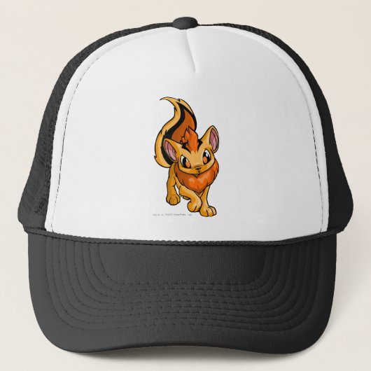 Xweetok Orange Truckerkappe (Vorderseite)
