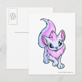 Xweetok Striping Postkarte (Vorne/Hinten)