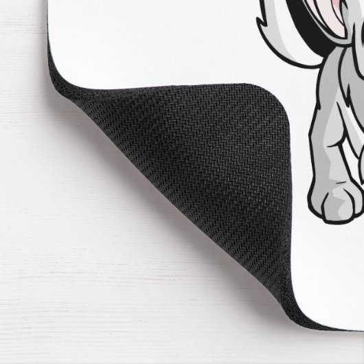Xweetok Weiß Mousepad (Ecke)