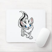 Xweetok Weiß Mousepad (Mit Mouse)