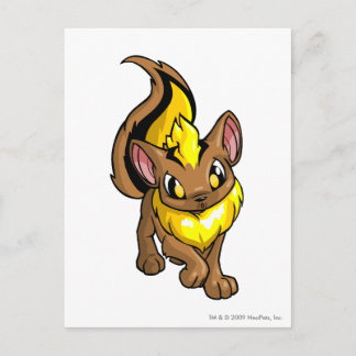 Xweetok Yellow Postkarte