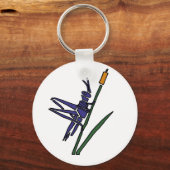 XX - Abstrakte Cricket-Kunst Schlüsselanhänger (Vorderseite)
