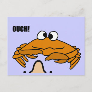 XX - Cartoon für Krabbenschwärze Postkarte