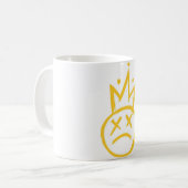 xx Eyes Face Kaffeetasse (Vorderseite Links)