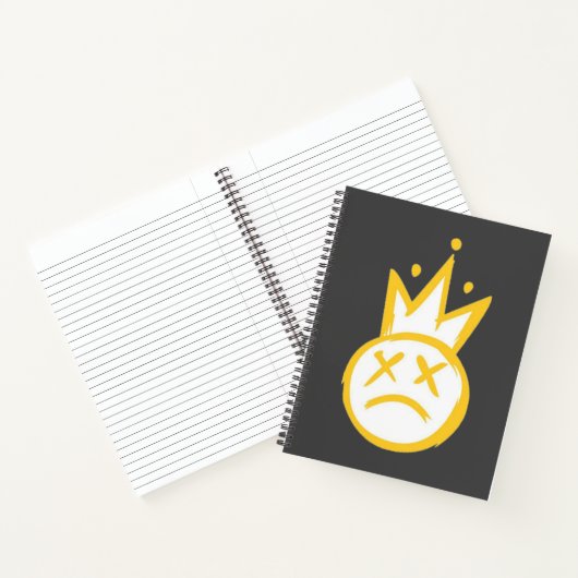 xx Eyes Face Notizblock (Innenseite)