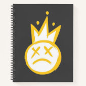 xx Eyes Face Notizblock (Vorderseite)