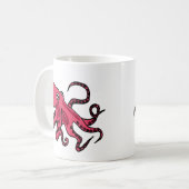 XX fantastische Krake Kaffeetasse (Vorderseite Links)
