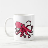 XX fantastische Krake Kaffeetasse (Links)
