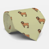 XX fantastischer Springenram-Entwurf Krawatte (Gerollt)