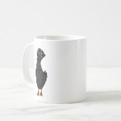 XX flippiges polnisches Huhn Kaffeetasse (Vorderseite Links)
