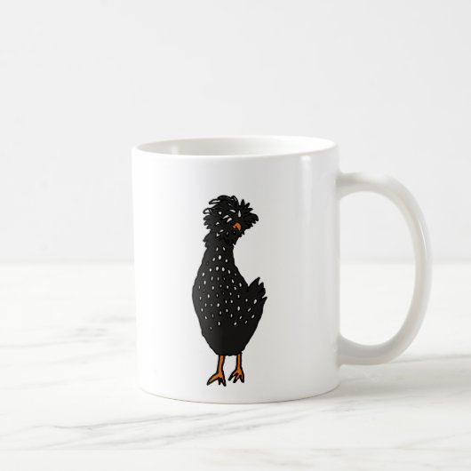 XX flippiges polnisches Huhn Kaffeetasse (Rechts)