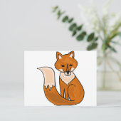 XX- Foxy Fox Postkarte (Stehend Vorderseite)