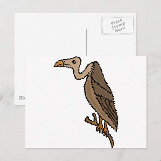 XX - Funky Buzzard Postkarte (Vorne/Hinten)