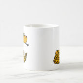 XX Funky Klapperschlangen-Cartoon Kaffeetasse (Mittel)