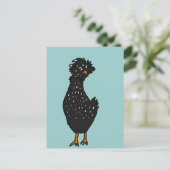 XX- Funky Polish Chicken Postkarte (Stehend Vorderseite)