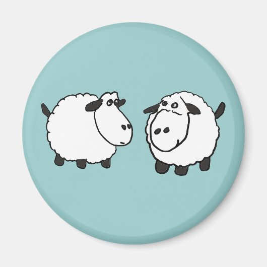 XX - Funky Sheep Magnet (Vorne)