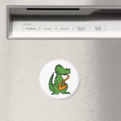 XX - Gator Playing Saxophon Magnet (In Situ (Geschirrspüler))
