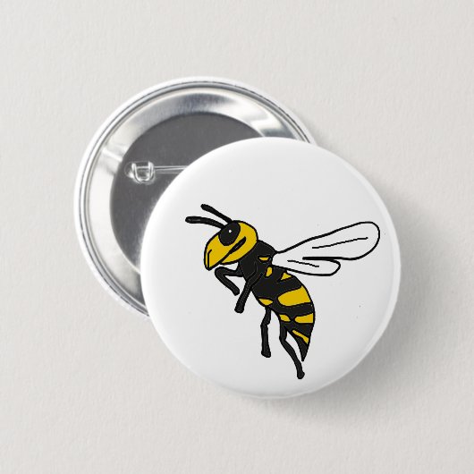 XX gelbe Jacken-Kunst Button (Vorne & Hinten)