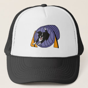 XX HundeAgility-Tunnel-Cartoon Truckerkappe