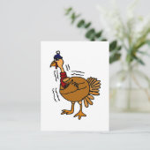 XX - Kalter Türkei Cartoon Postkarte (Stehend Vorderseite)