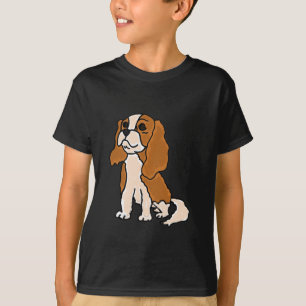 XX Kavalier-Königcharles Spaniel-HundeCartoon T-Shirt