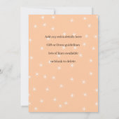 XX. Leopard Print Boho Rainbow Birthday Party Einladung (Rückseite)