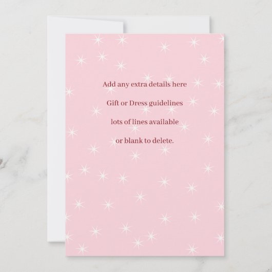 XX. Leopard Print Boho Rainbow Birthday Party Einladung (Rückseite)