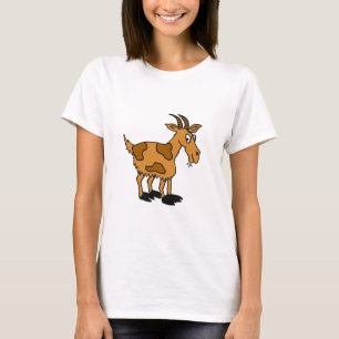 XX lustige Cartoon-Ziege T-Shirt