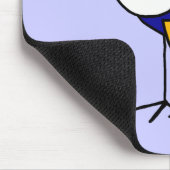 XX lustiger Drossel-Kunst-Cartoon Mousepad (Ecke)